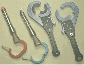 2 Super Grip & 2 Ultra Grip Wrenches